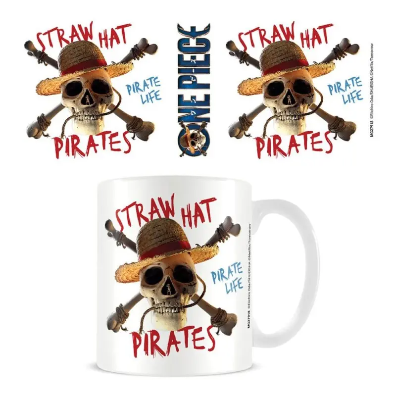 One Piece Live Action mug Straw Hat Pirate Emblem | 5050574279185