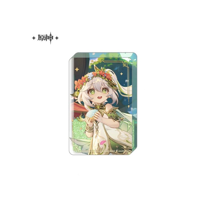 GGenshin Impact Ornement en acrylique avec paillettes Nahida 8,5 cm