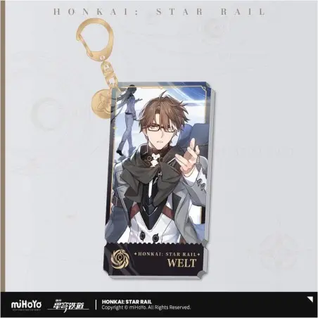 Honkai: Star Rail Character porte-clés Welt 9 cm | 6976068142379