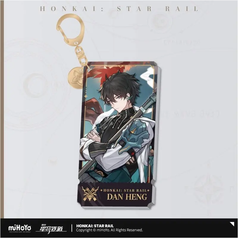 Honkai: Star Rail Character porte-clés Dan Heng 9 cm | 6976068142393