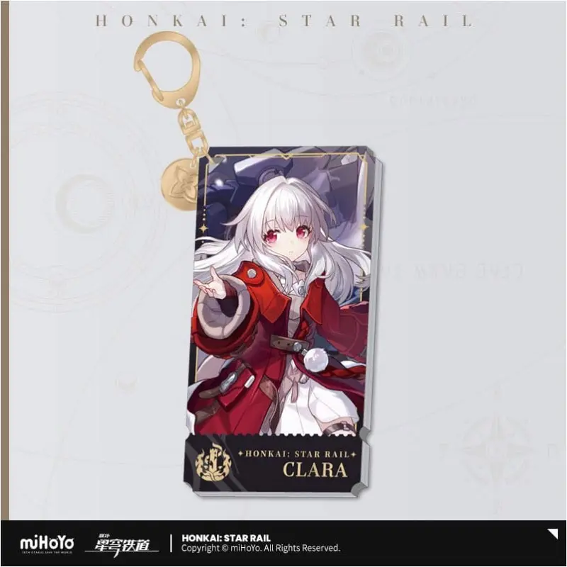 Honkai: Star Rail Character porte-clés Clara 9 cm | 6976068142485