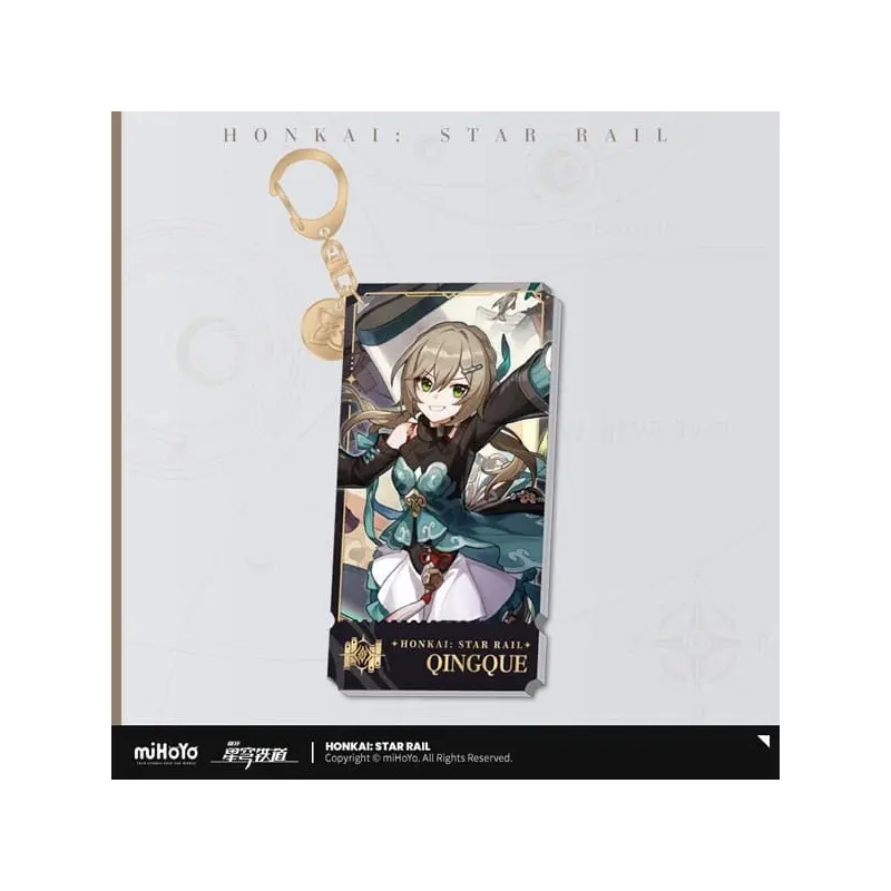 Honkai: Star Rail Character porte-clés Qingque 9 cm | 6976068142799