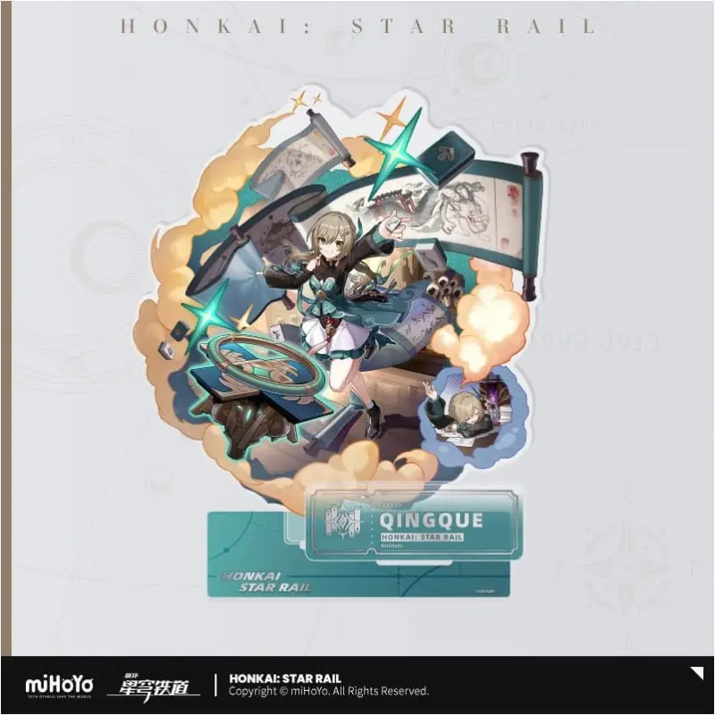 Honkai: Star Rail figurine acrylique Qingque 16 cm | 6976068142843