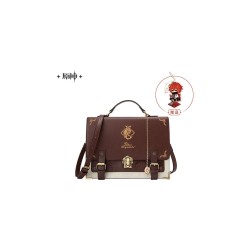 Genshin Impact sac à bandoulière en cuir PU portable Diluc