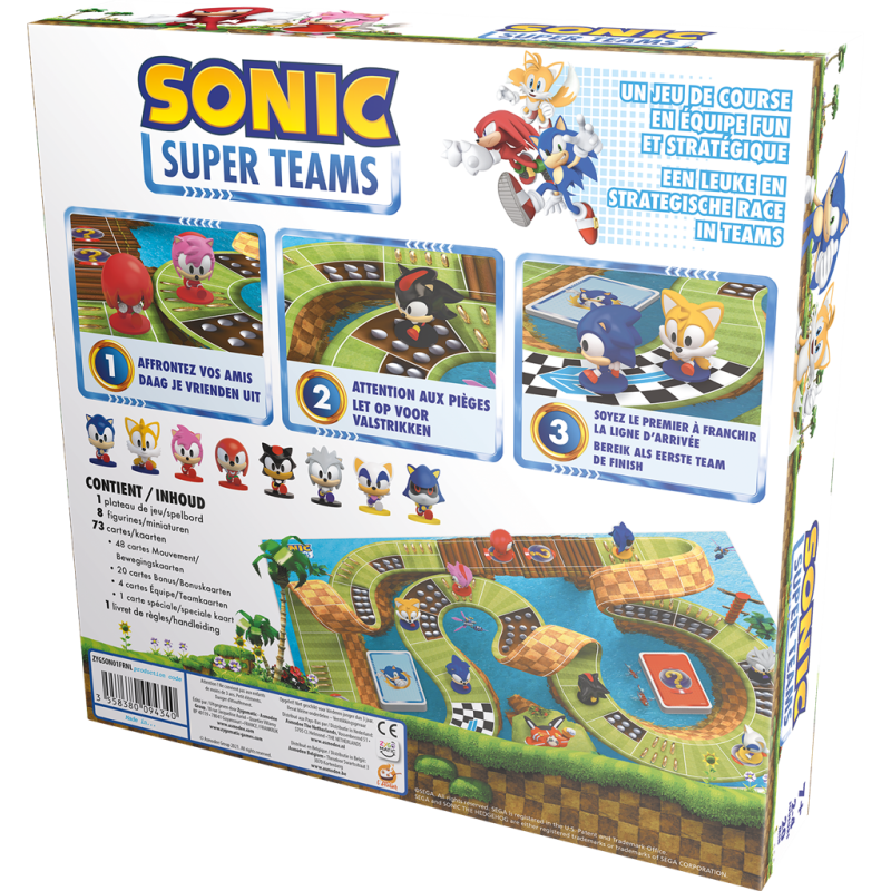 jeu : Sonic Super Teams
éditeur : Zygomatic
version française