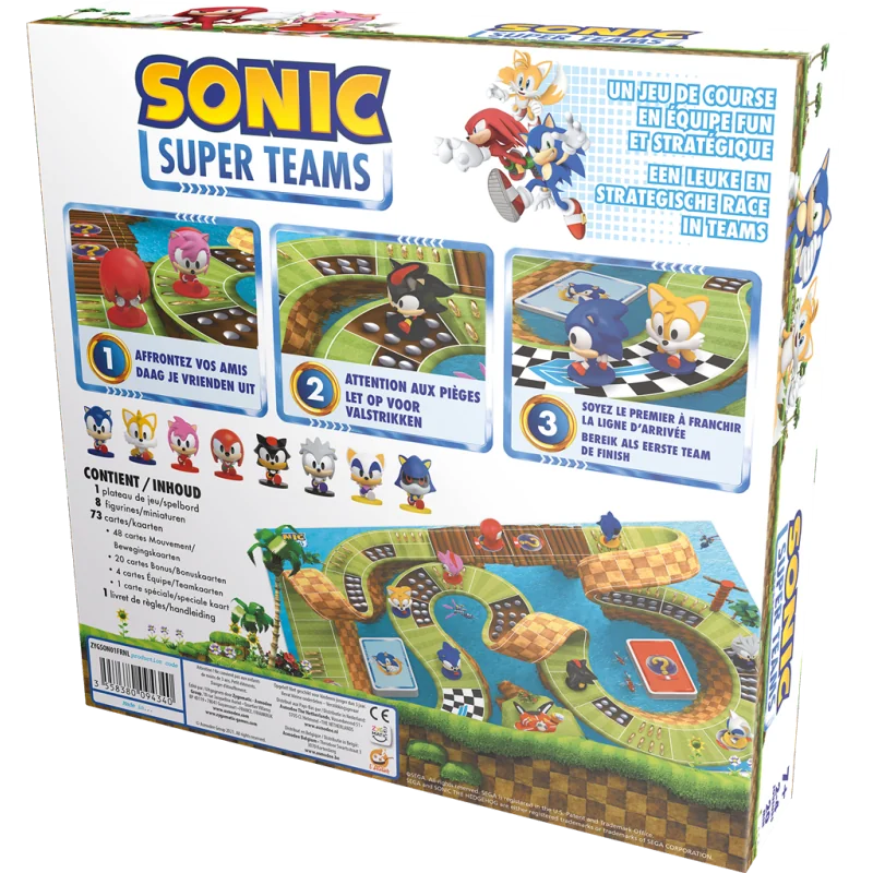 jeu : Sonic Super Teams
éditeur : Zygomatic
version française
