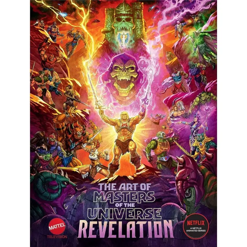 Masters of the Universe Revelation Art book *ANGLAIS* | 9781506728186