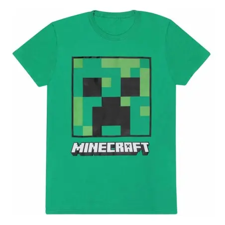 Minecraft T-Shirt Creeper Face  (XL) | 5056811521772