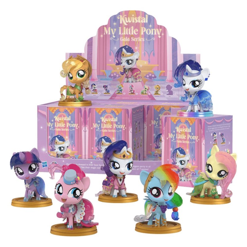 My Little Pony: Kwistal Fwendz Gala 4 inch Vinyl Figure Blind Box Assortment (6) | 0658215278808