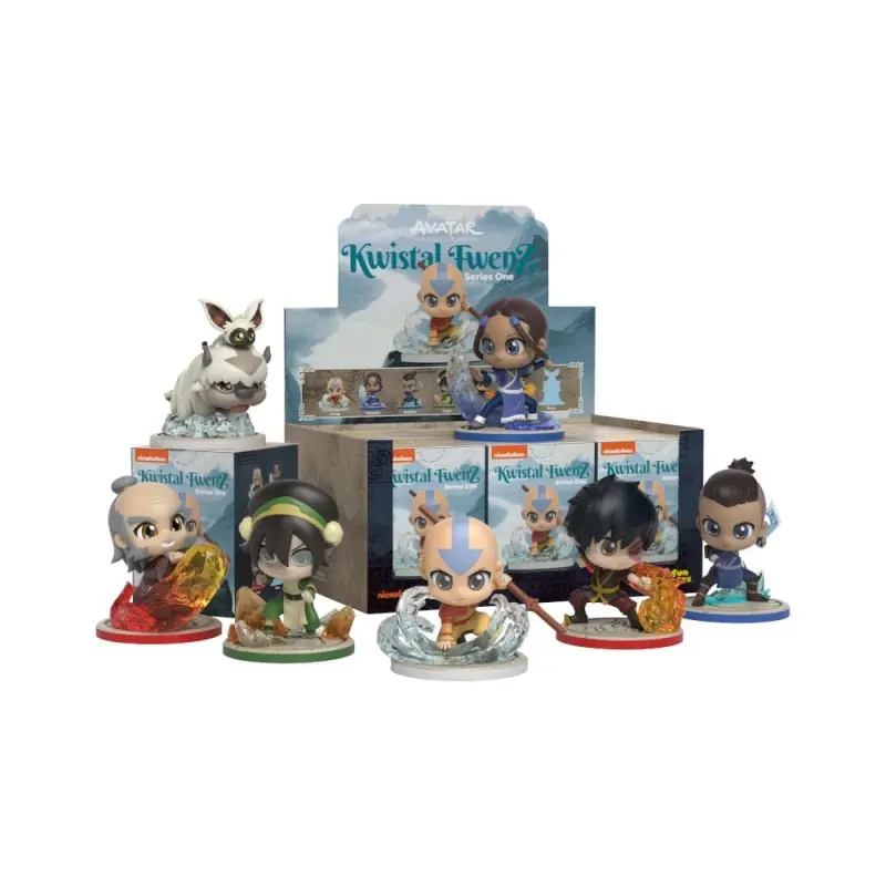 Avatar The Last Airbender Kwistal présentoir Blind Box (6) | 0631978816791