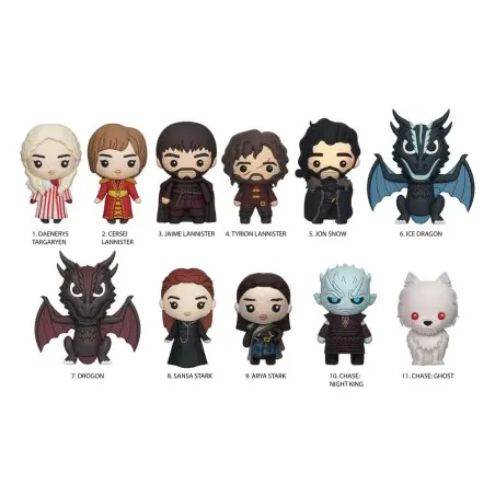 Game of Thrones porte-clés sac à dos 3D  Series 1 (24) | 0077764471858