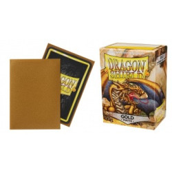 Dragon Shield Standaard Mouwen - Mat Goud (100 Mouwen)