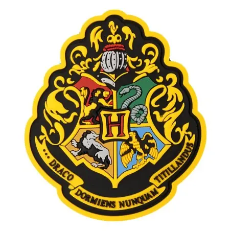 Harry Potter Soft Touch aimant Poudlard Crest | 0077764483929