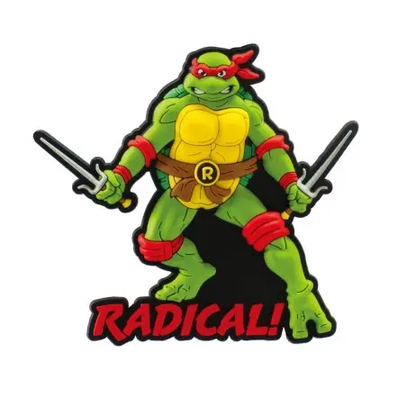 Tortues Ninja Soft Touch aimant Raphael | 0077764669934