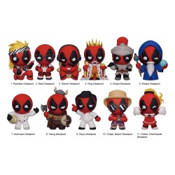 Marvel présentoir porte-clés sac à dos 3DDeadpool Series 6 (24)