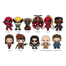 Marvel présentoir porte-clés sac à dos 3D Deadpool Series 1 (24)