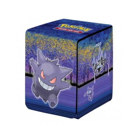 licence : Pokémon produit : Gallery Series Haunted Hollow Alcove Flip Deck Box marque : Ultra Pro