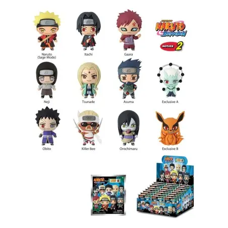 Naruto Shippuden présentoir figurines pour porte-clés Series 2 (24) | 0000081794863