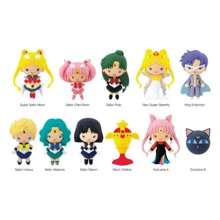 Sailor Moon présentoir porte-clés sac à dos 3D Series 4 (24) | 0077764706158