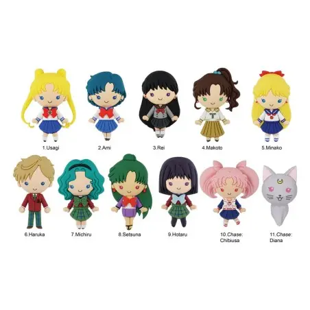 Sailor Moon présentoir porte-clés sac à dos 3D Series 3 (24) | 0077764706202