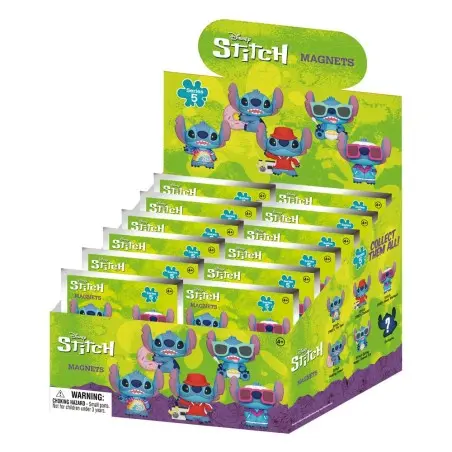 Lilo & Stitch Blind Pack présentoir aimants 3D Stitch Series 5 (12) | 0077764850752