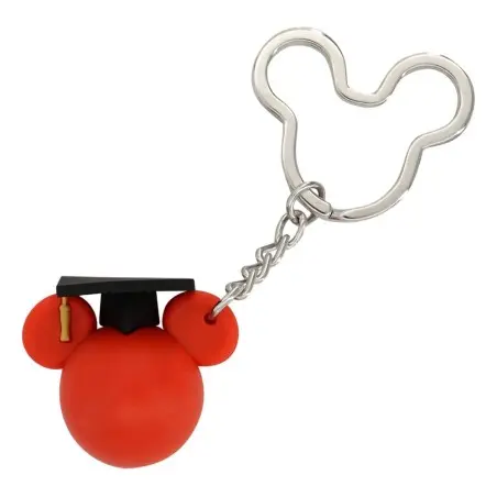 Disney porte-clés Ball Mickey Graduation Red | 0077764859618