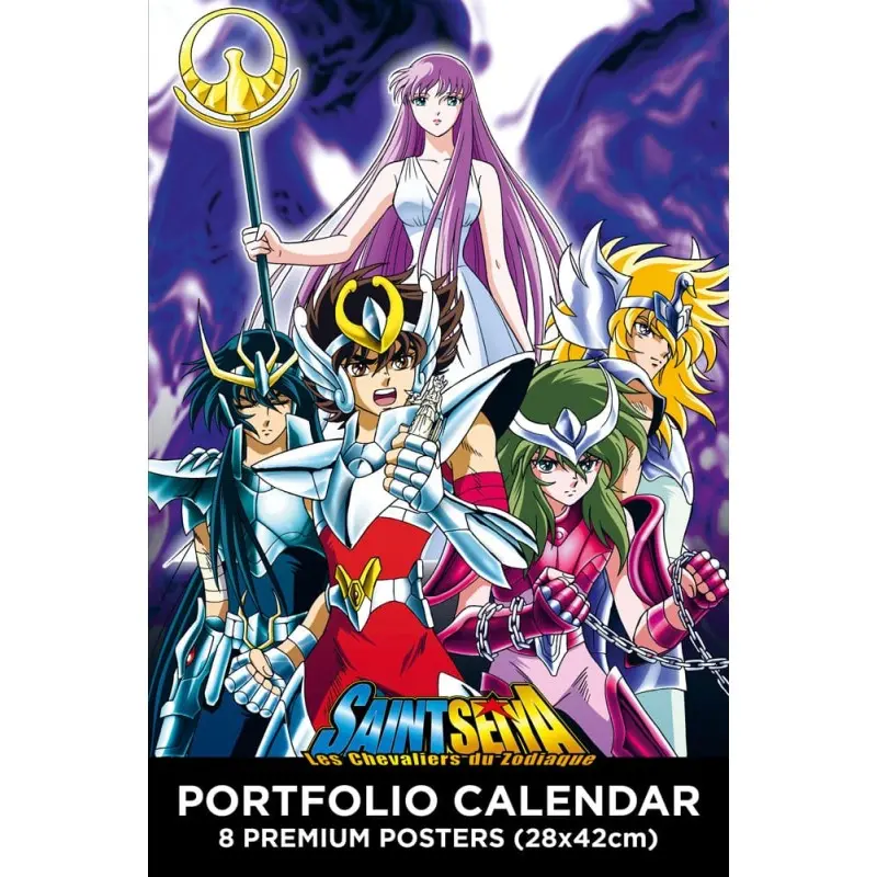 Saint Seyia Portfolio calendrier 2025 *ANGLAIS* | 9782376974994