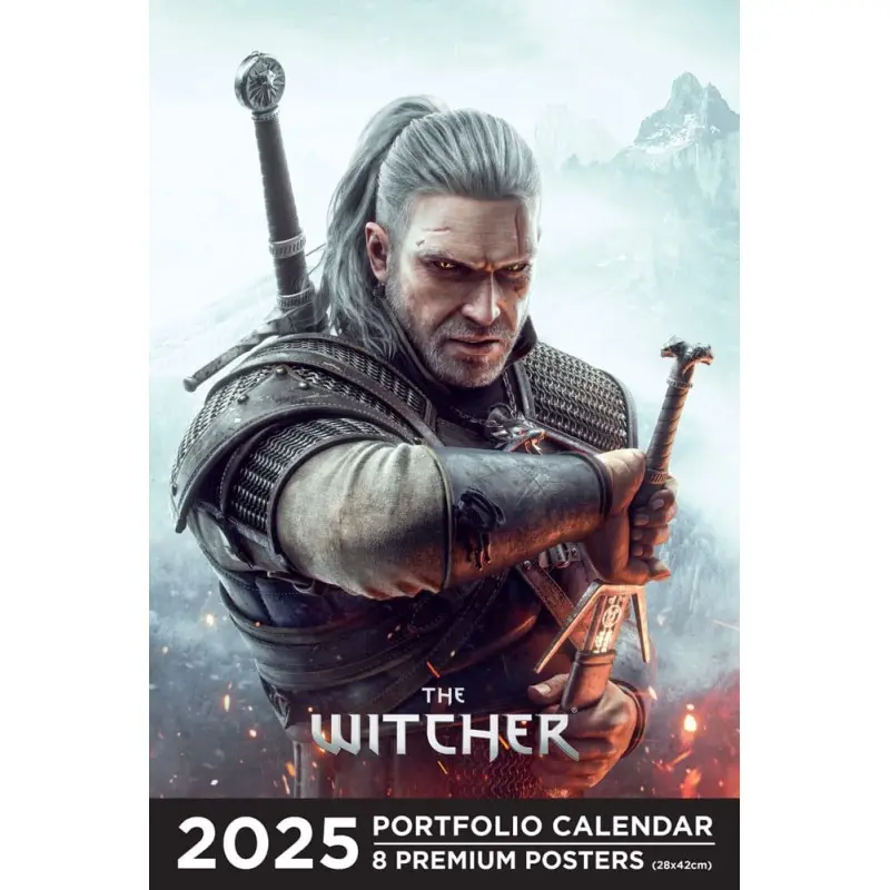 The Witcher Portfolio calendrier 2025 *ANGLAIS* | 9782376975014