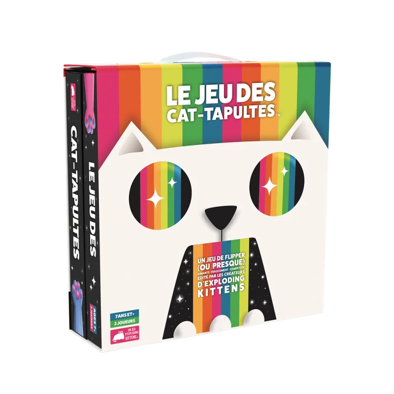 Spel: Het Kat-Tapults-spel
Uitgever: Exploding Kittens
Engelse versie