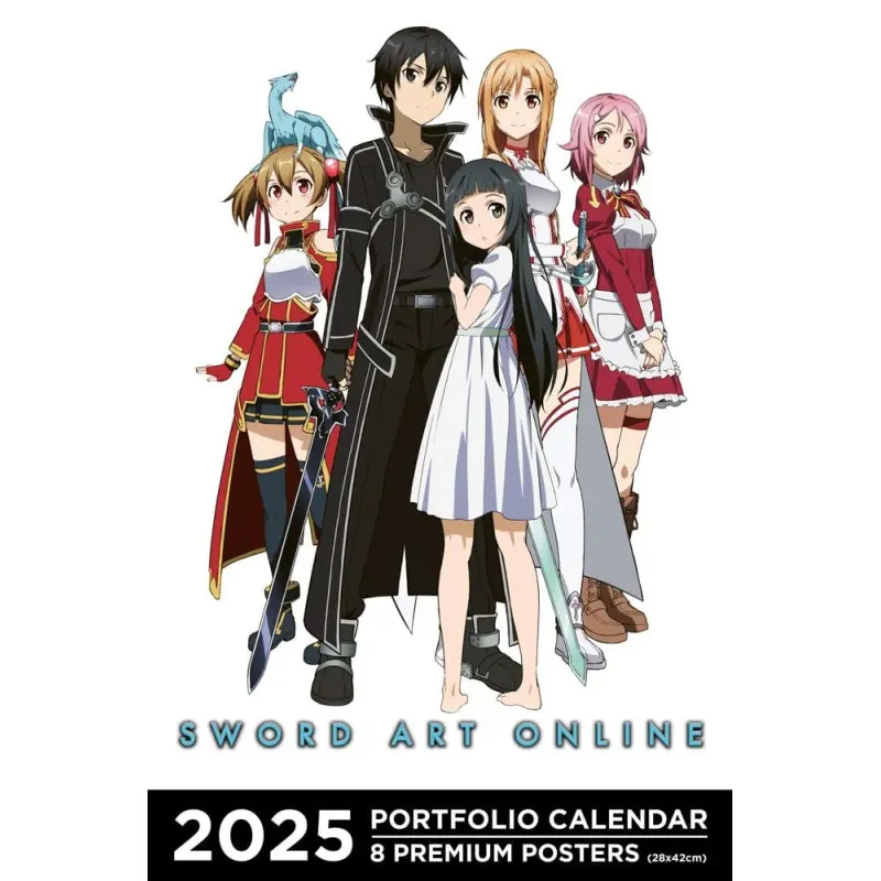 Sword Art Online Portfolio calendrier 2025 *ANGLAIS* | 9782376975021