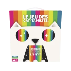 Spel: Het Kat-Tapults-spel
Uitgever: Exploding Kittens
Engelse versie