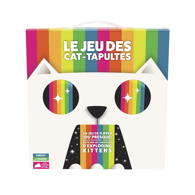 Game: The Cat-Tapults Game
Publisher: Exploding Kittens
English Version