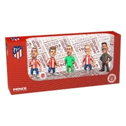 Atlético de Madrid pack 5 figurines Minix 7 cm | 8436605112770