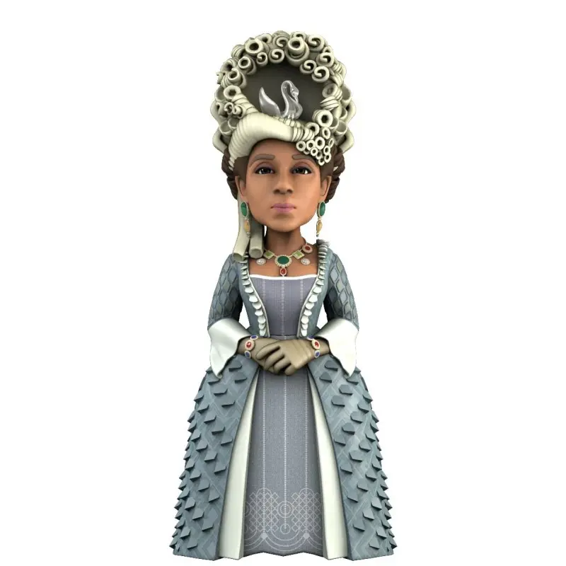 La Chronique des Bridgerton figurine Minix la reine Charlotte 12 cm       | 8436605116495