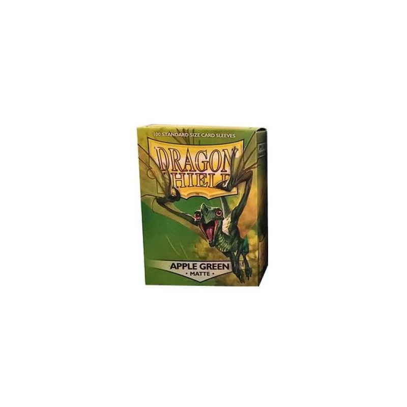 Dragon Shield Standard Sleeves - Matte Apple Green (100 Sleeves) | 5706569110185