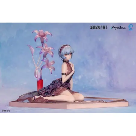 Evangelion statuette PVC 1/7 Rei Ayanami: Whisper of Flower Ver. 15 cm | 6971804910854