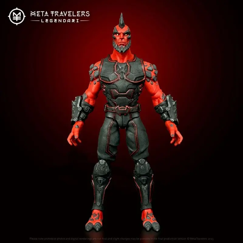 Legendari figurine 1/10 Crimson Enforcer 18 cm | 0850066012055