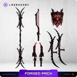 Legendari accessoires Forged Weapons Pack