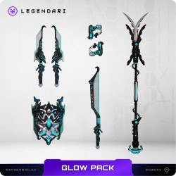 Legendari accessoires Glow Weapons Pack