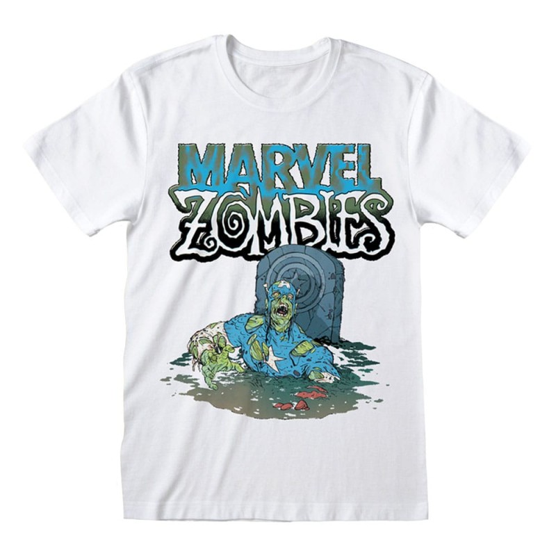 Marvel  T-Shirt Zombie Cap (L) | 5056811529105