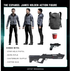 The Expanse figurine James Holden 20 cm