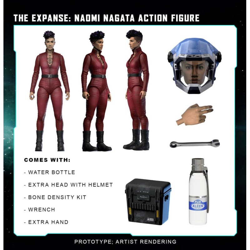 The Expanse figurine Naomi Nagata 20 cm | 0850048317291