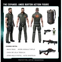The Expanse figurine Amos Burton 20 cm | 0850048317307