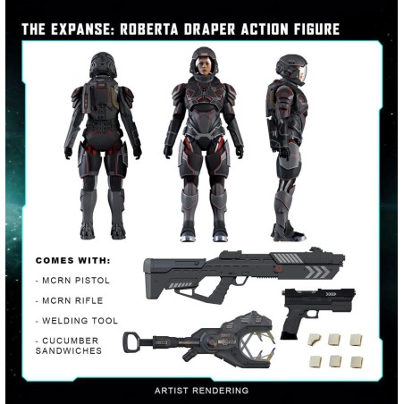 The Expanse figurine Roberta Draper 20 cm