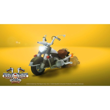 Les Motards de l'espace véhicule Throttle's Martian Monster Bike 23 cm