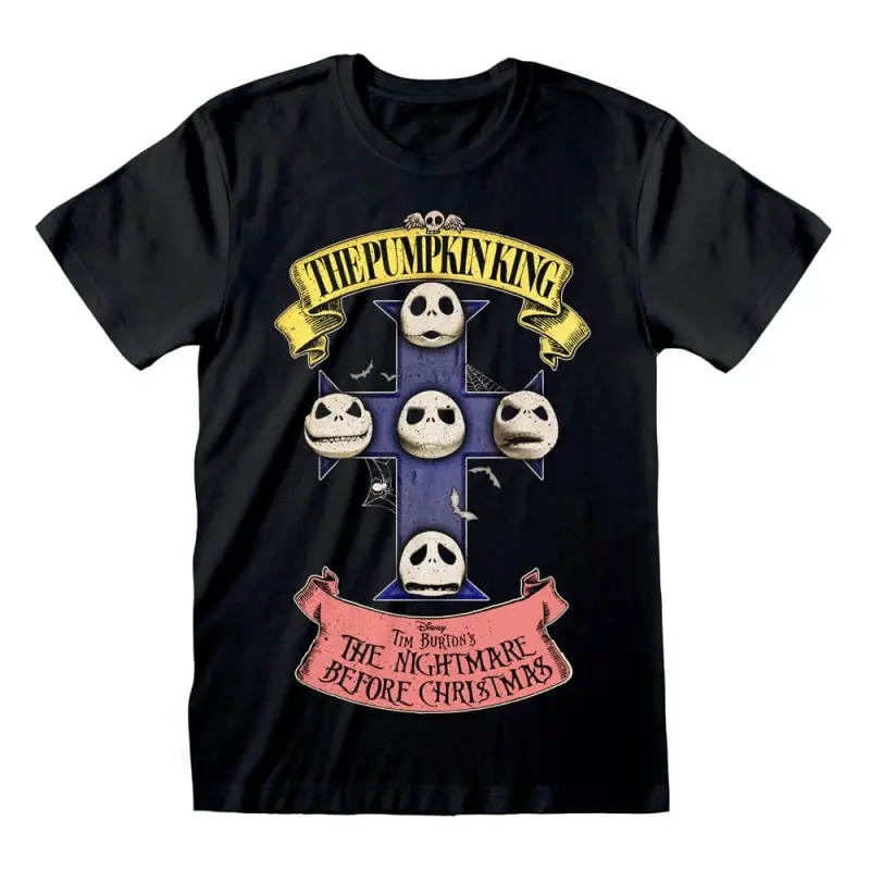 L´etrange Noël de Mr. Jack T-Shirt The Pumpkin King (M) | 5056811529501