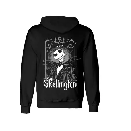 L´etrange Noël de Mr. Jack sweater à capuche Jack Skellington In Frame Black And Back (M) | 5056811515634