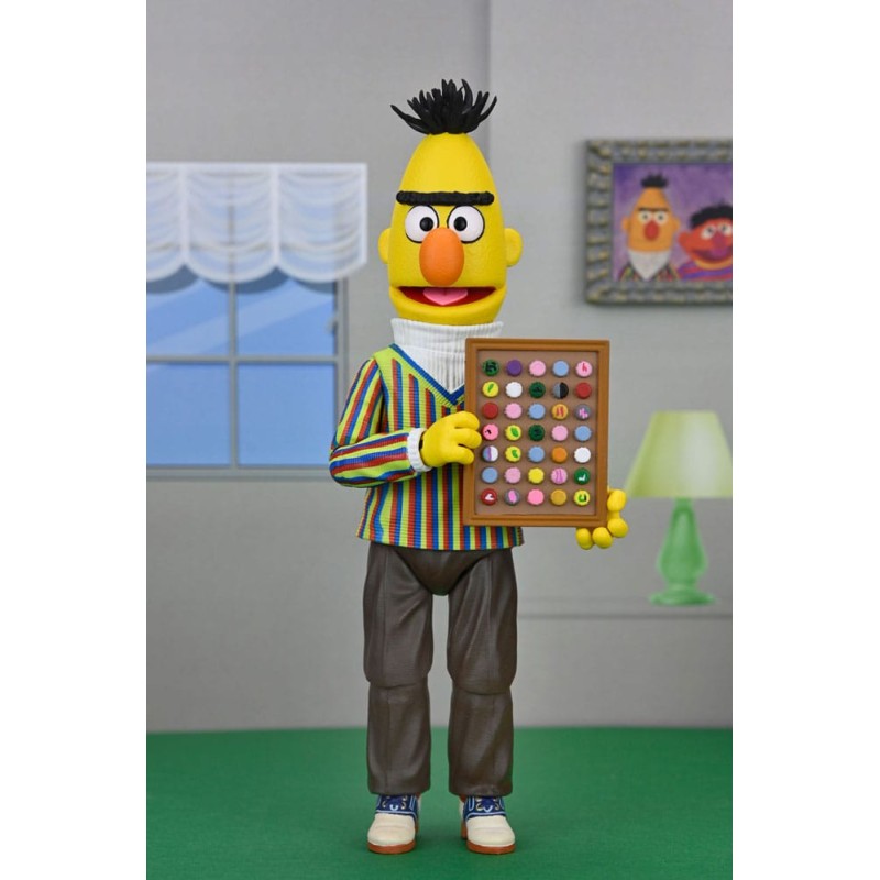 1, Rue Sésame figurine Ultimate Bert 18 cm  | 0634482086148