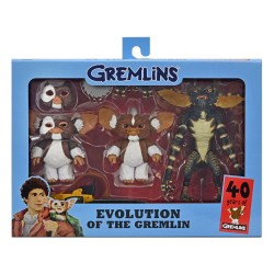 Gremlins figurines Evolution of a Gremlin 40th Anniversary Box Set 18 cm