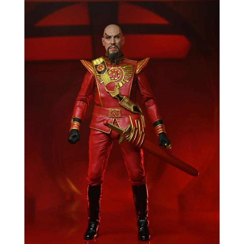 Flash Gordon (1980) figurine Ultimate Ming (Red Military Outfit) 18 cm | 0634482426227